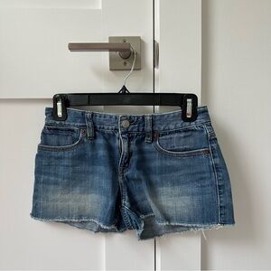 Ralph Lauren Blue Jean Shorts Distressed Casual